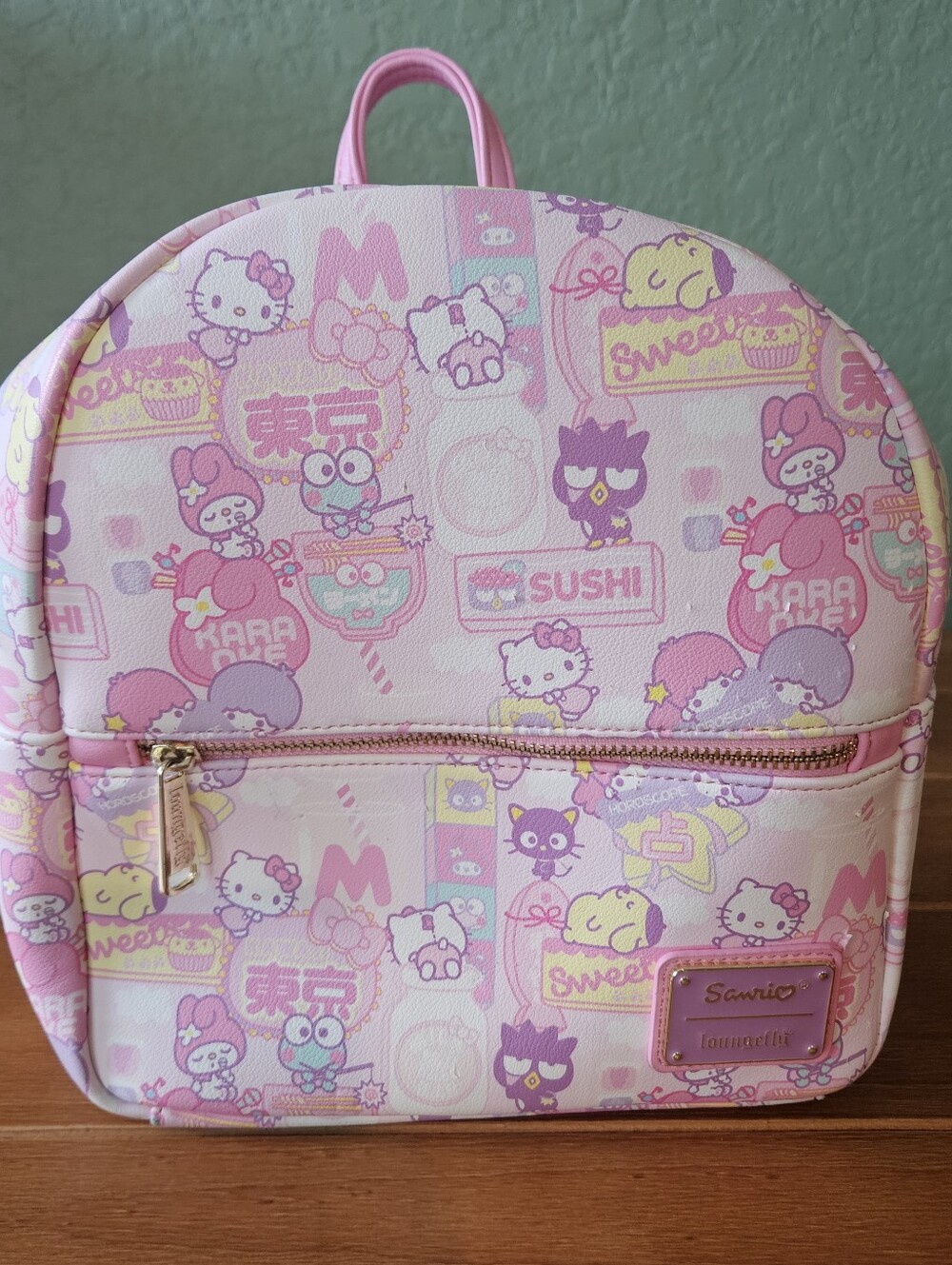 Loungefly Sanrio Hello Kitty Kawaii Convertible Mini Backpack